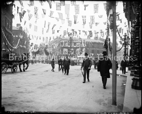 Bradford City Centre 1904 Bradford great Exhibition
