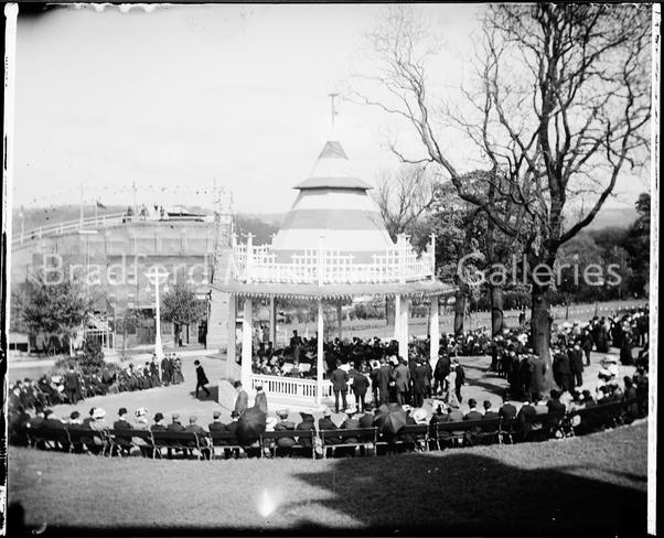 Bandstand, Lister Park 1904