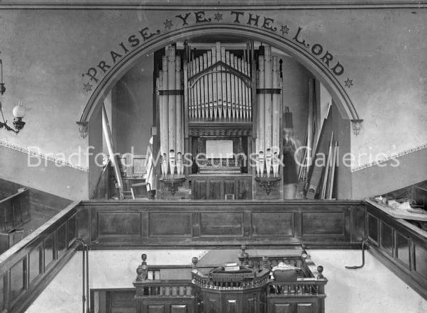 Altar and organ